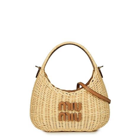 miu miu woven bag|miu bags australia.